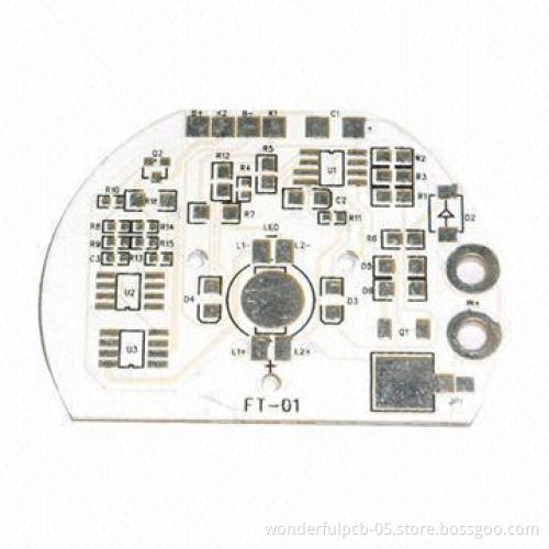 Aluminum Based PCB with 1.6mm Board Thickness, Used for LED Lights